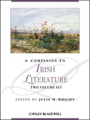 cover image of A Companion to Irish Literature, 2 Volume Set